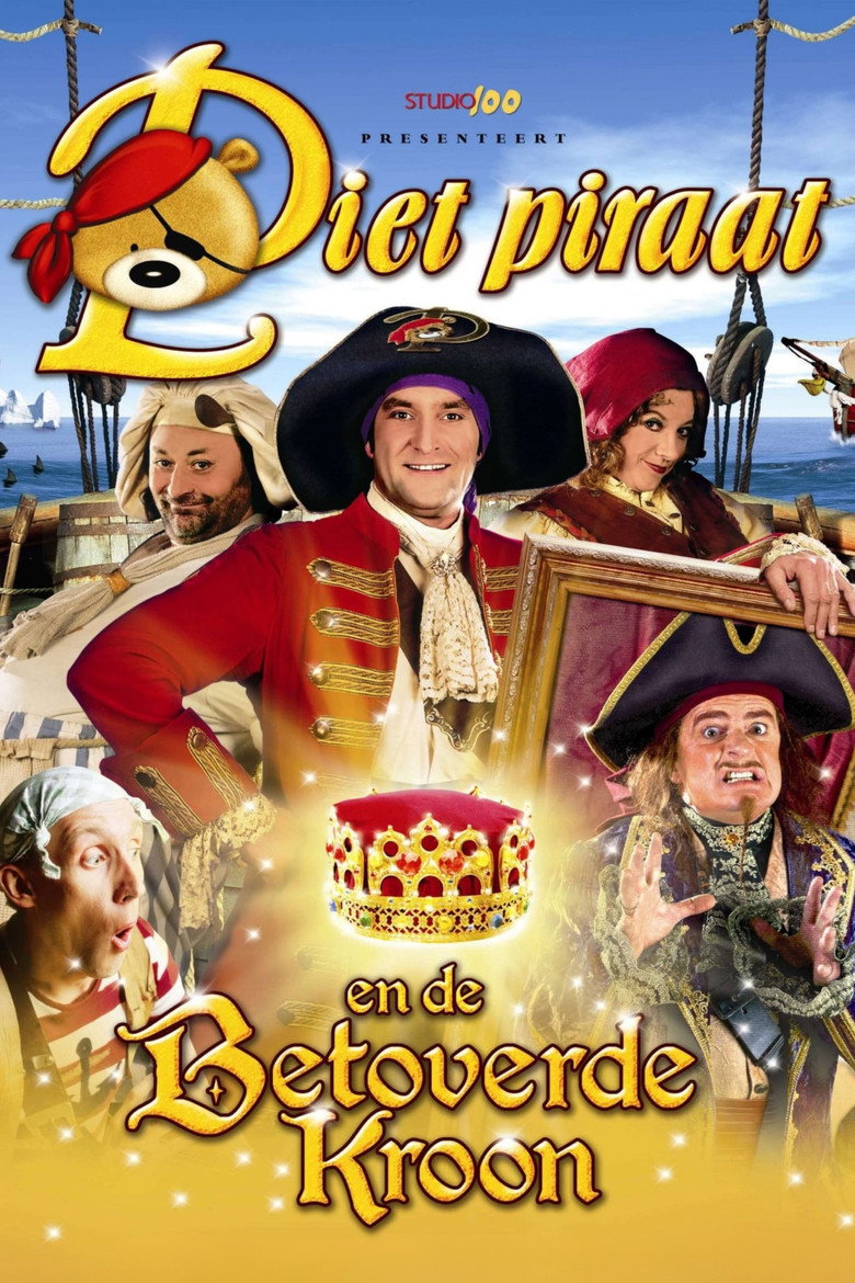 Piet Piraat en de Betoverde Kroon